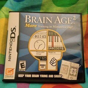 Brain Age 2 for Nintendo DS CIB